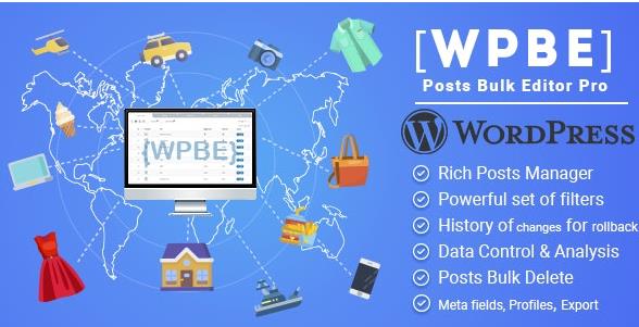 WPBE – WordPress Posts Bulk Editor Professional 2.0.6