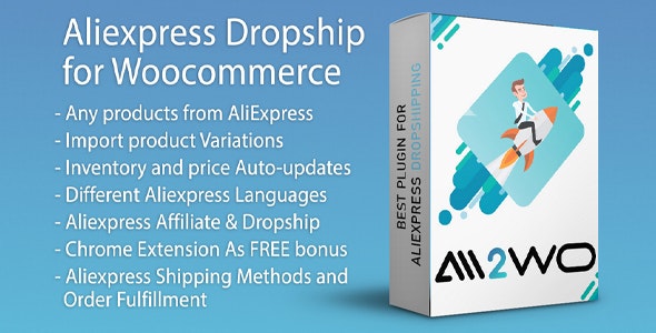 AliExpress Dropshipping Business plugin for WooCommerce v3.4.6（已汉化未破解） – 全球速卖通一件代发转卖插件