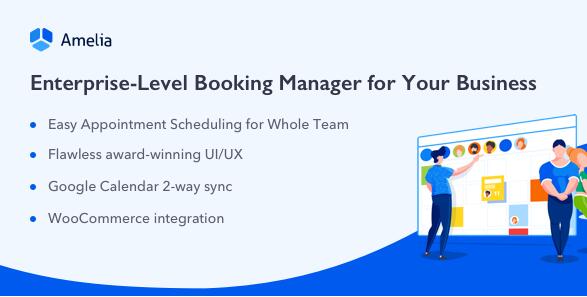 Amelia v7.8.2（已汉化） – WordPress预约预订插件