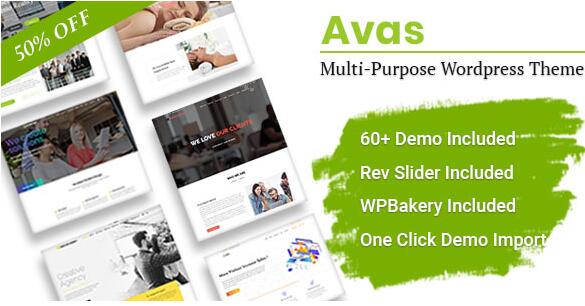 Avas v6.7破解版–多功能Elementor WordPress主题