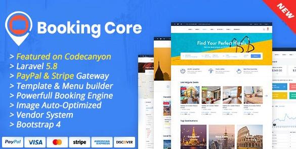 Booking Core v3.6.1 – PHP预订系统