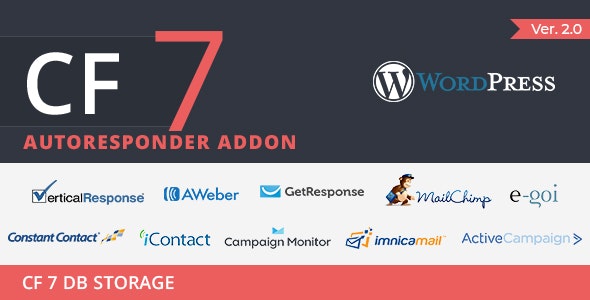 CF7 Auto Responder Addon v2.2 – WordPress自动回复插件