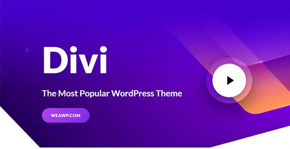 Divi Theme v4.26.1（已汉化） – 最受欢迎的WordPress主题