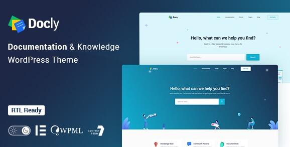 Docly v2.1.3（已汉化） – WordPress文档和知识库主题