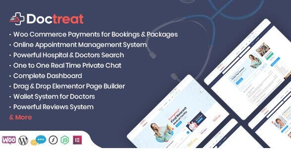 Doctreat v1.6.4（已汉化） – WordPress医生目录主题