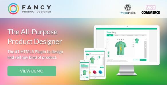 Fancy Product Designer v6.3.4（已汉化） + Plus Add-On v1.3.5