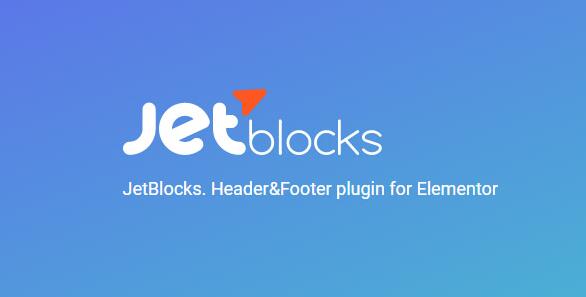 JetBlocks v1.3.4 – Elementor的完美页眉和页脚插件