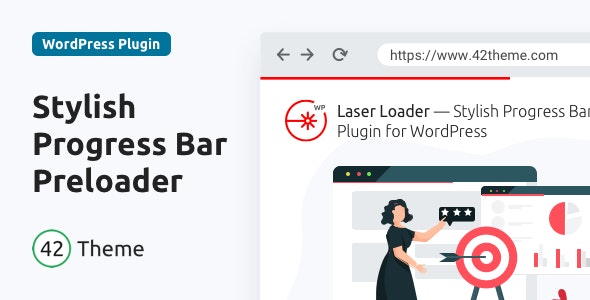 Laser Loader v2.0.1 – 时尚的进度条预加载器