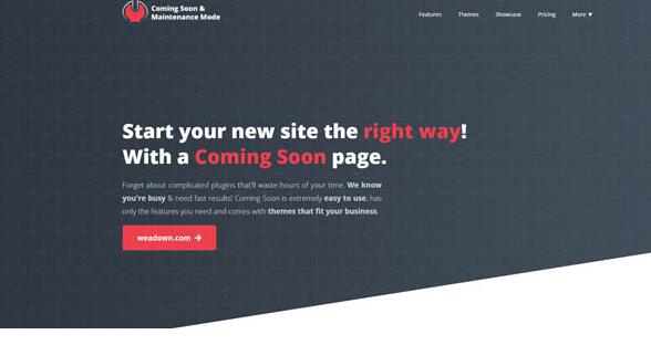 Coming Soon & Maintenance Mode Pro v6.56 破解版