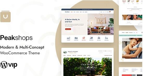 PeakShops v1.4.9.1破解版 – WooCommerce主题