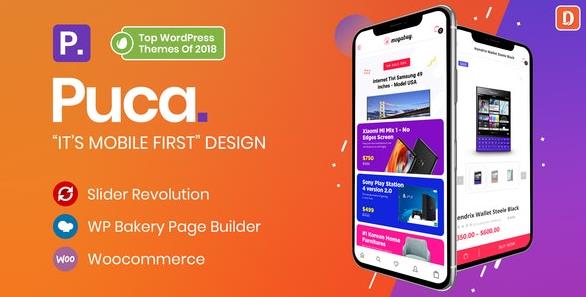 Puca v2.6.9（已汉化） – WooCommerce优化的移动主题