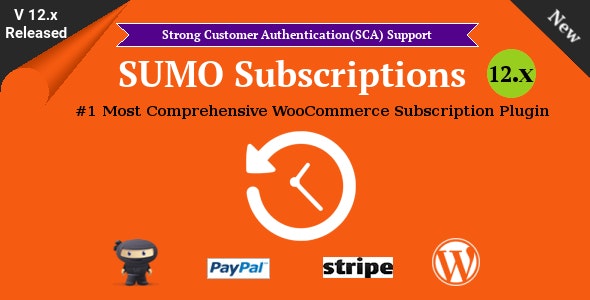 SUMO Subscriptions v15.4.0（已汉化） – WooCommerce 订阅系统插件