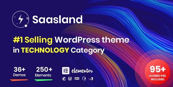 SaasLand v3.6.7 – 用于Saas启动的多功能WordPress主题