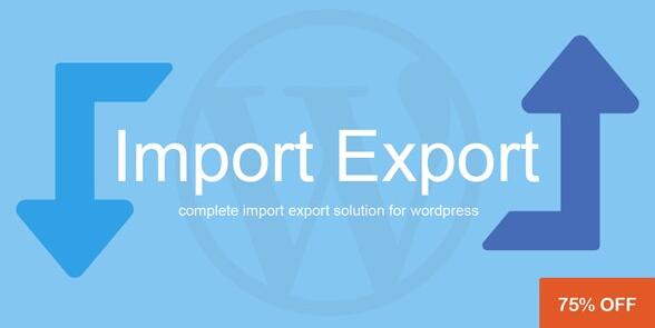 WP Import Export v3.9.27免激活版（已汉化） – WordPress导入导出插件