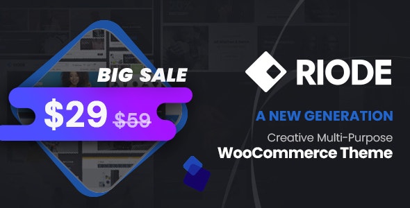 Riode v1.6.17 – WooCommerce多功能主题