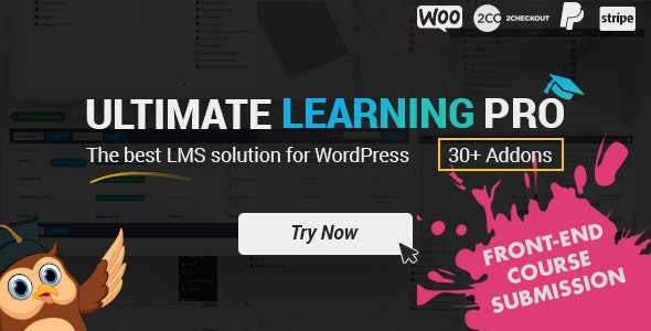 Ultimate Learning Pro v3.8 破解版（已汉化）– WordPress LMS插件