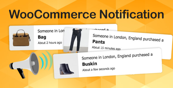 WooCommerce Notification v1.5.6（已汉化） – 促进您的销售