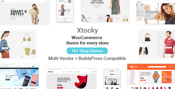 Xtocky v2.6.1 – WooCommerce响应主题