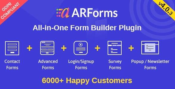 ARForms v6.6（已汉化） – WordPress表单生成插件