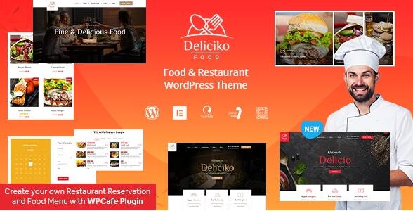 Deliciko v2.0.2 –餐厅WordPress主题