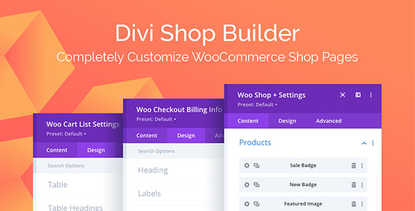 Divi Shop Builder v2.0.17（已汉化） – WooCommerce 商店、购物车和结帐页面插件