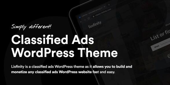 Lisfinity v1.3.9破解版（已汉化）– WordPress分类广告主题