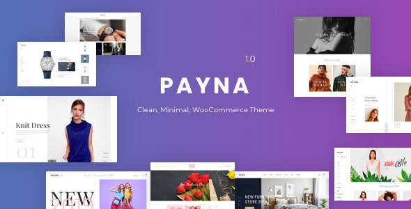 Payna v1.1.5  – WooCommerce干净、最小的主题