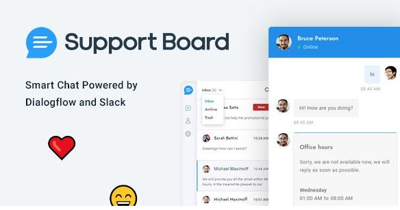 Support Board v3.7.6(已汉化) – WordPress在线客服聊天插件