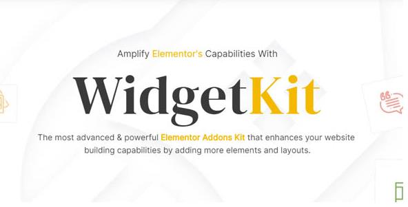 WidgetKit Pro v1.11 – Elementor插件