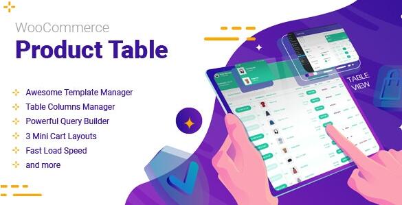 WooCommerce Product Table v2.9.5破解版（已汉化）- WooCommerce 产品表插件