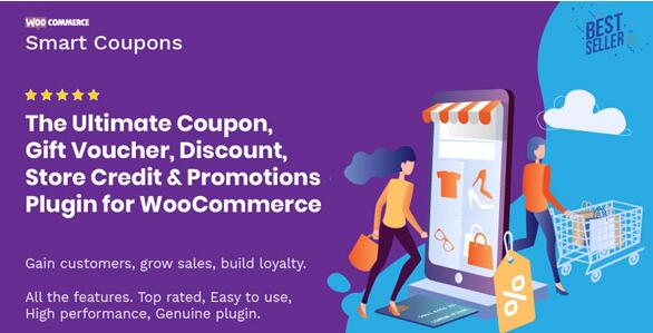 WooCommerce Smart Coupons v9.17.0（已汉化）- WooCommerce 智能优惠券插件