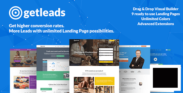 Getleads v2.3 – WordPress 登陆模板