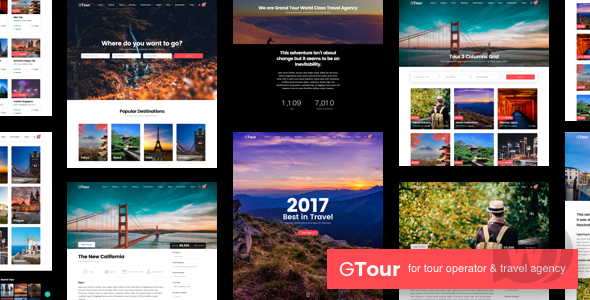 Grand Tour v5.5.1破解版（已汉化） – WordPress 旅游模板