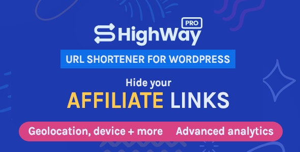 HighWayPro v1.5.5（已汉化） –  WordPress URL 缩短器和链接隐藏插件