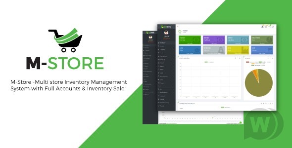 M-Store v1.0破解版 – 具有完整帐户和分期销售的多商店库存管理系统