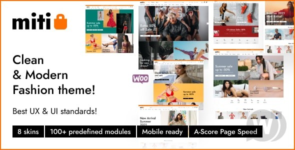 Miti v1.1.3 – Elementor WooCommerce WordPress 主题