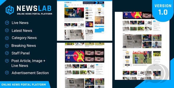 NewsLab v1.2破解版 – 新闻门户源码