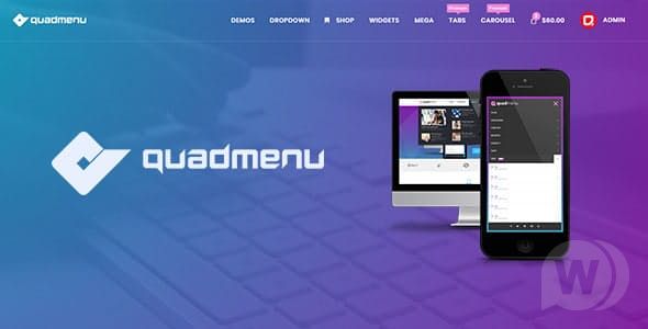 QuadMenu Pro v2.1.3（已汉化） – WordPress 超级菜单插件