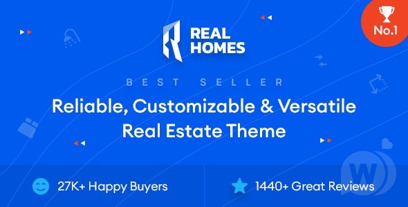 Real Homes v4.3.5破解版（已汉化） – WordPress房地产模板