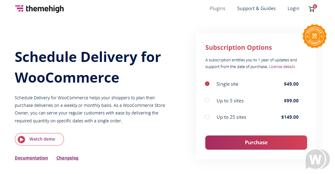 Schedule Delivery for Woocommerce v1.2.1