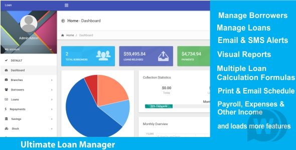 Ultimate Loan Manager v3.0破解版 – 在线贷款管理系统