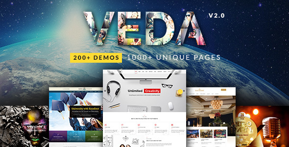 Veda v3.8 – 多用途 WordPress 主题