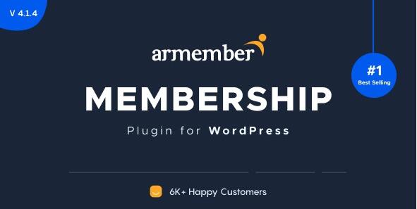 ARMember v6.9免激活版（已汉化） + Addons – WordPress 会员插件