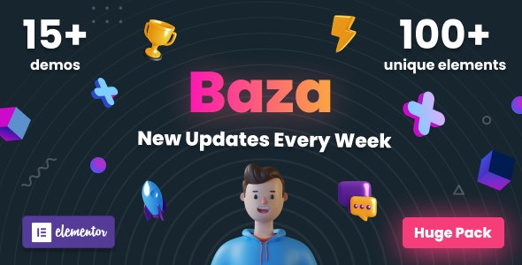 Baza v1.31 – 创意多用途 WordPress 主题