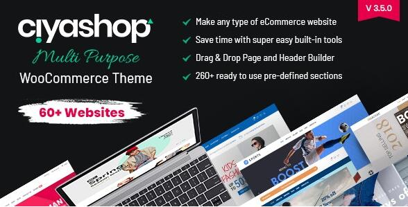 CiyaShop v4.18.0（已汉化）– WooCommerce WordPress主题