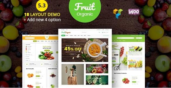 Food Fruit v6.4 – WordPress食品水果主题