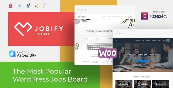 Jobify v4.1.2 – WordPress招聘主题