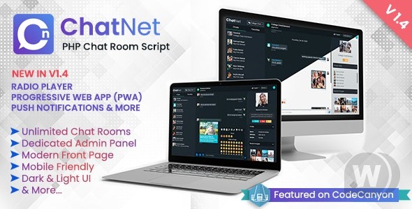 ChatNet v1.11破解版（已汉化） – PHP Ajax 聊天室和私人聊天脚本