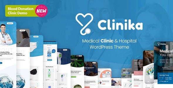 Clinika v2.0 – Medical Clinic WordPress 主题