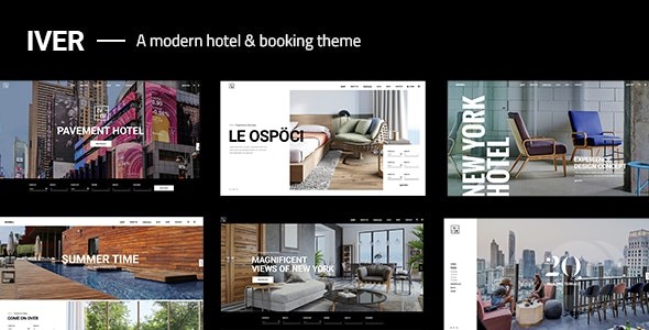 Iver v1.4 – 现代酒店 WordPress 主题